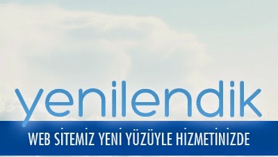 Web Sitemiz Yenilenmiştir.